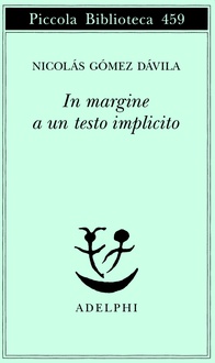 Libro In margine a un testo implicito