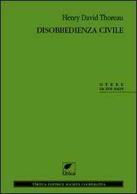 Libro La disobbedienza civile