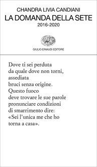 Libro La domanda della sete