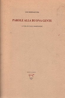 Libro Parole alla buona gente