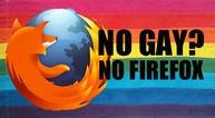 No gay? No Firefox