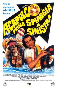 Film Acapulco, prima spiaggia... a sinistra